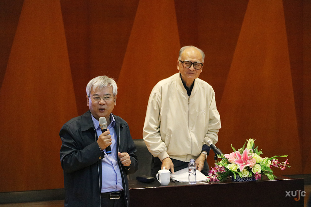 朋友,著名经济学家,中国社会科学院特聘顾问王洛林教授又来我校开讲啦